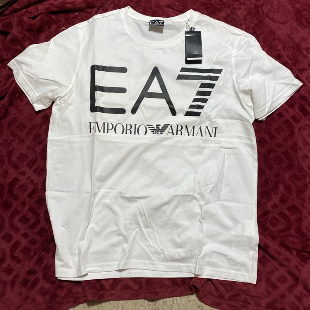 Emporio Armani size XL white w black lettering